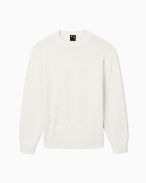 Ribbed Crew Neck Sweater