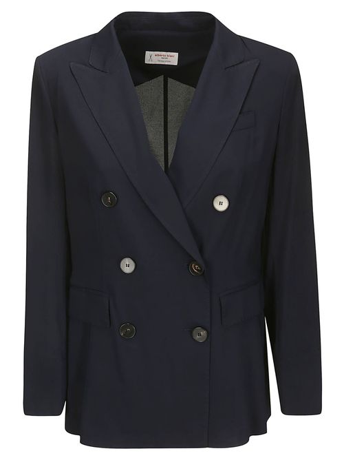Georgette Double-breasted Jacket