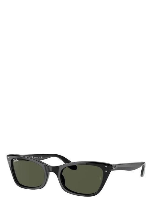 Women's Ray-Ban Lady Burbank Rb2299 901/31 Sunglasses in Black | Size 52
