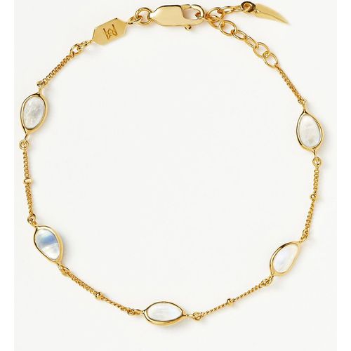 Magma Gemstone Charm Bracelet | Recycled Gold Vermeil on Recycled Sterling Silver