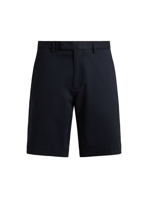 Men's Stretch-Cotton Twill Shorts - Aviator Navy