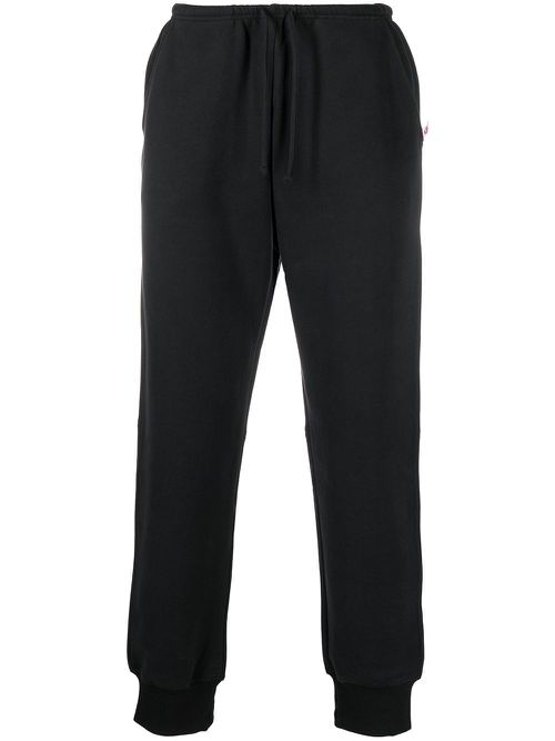 Straight leg sweatpants - Black