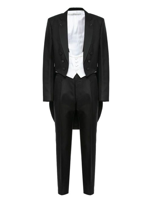 Three-piece tailcoat suit - Black