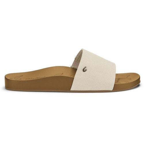 Women's Kipe'a Pono Slide Sandals 10 Tapa/Crosshatch