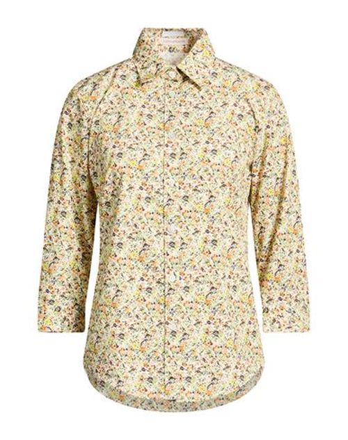 Woman Shirt Beige Size 8 Cotton