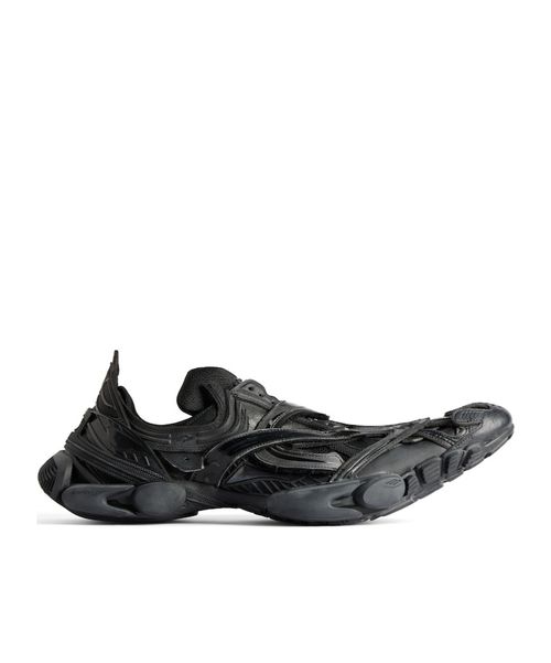 Men's Reptile Sneaker  in Black