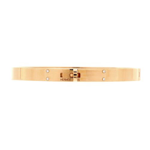 Kelly Bracelet 18K Rose Gold with 4 Diamonds Small