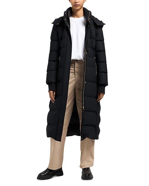 Jocada Shearling Trim Down Parka