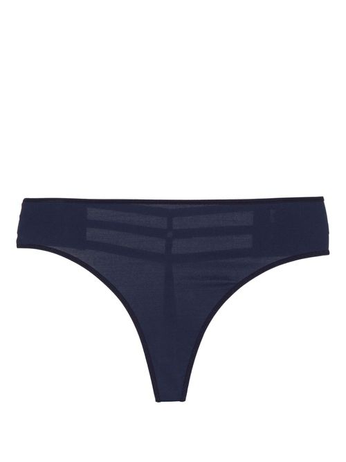 Marlies Dekkers Morana string met dunne bandjes - Blauw