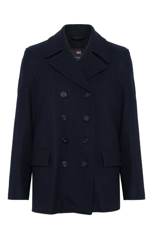 Men's Churchill Peacoat - Navy Blue