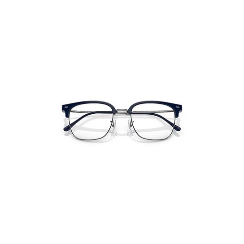 Ray-Ban New Clubmaster Optics Optical Gunmetal Frame Demo Lens Lenses Polarized 51-20