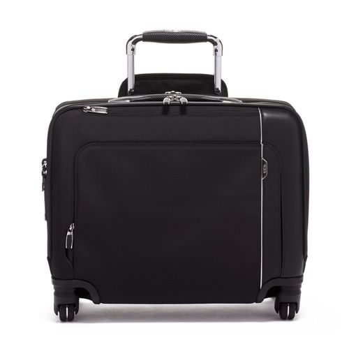 Arrive Black Compact 4 Wheeled Brief