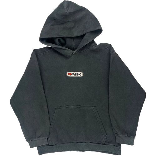 Made In USa Nike Hoodie - Medium Black Cotton Blend