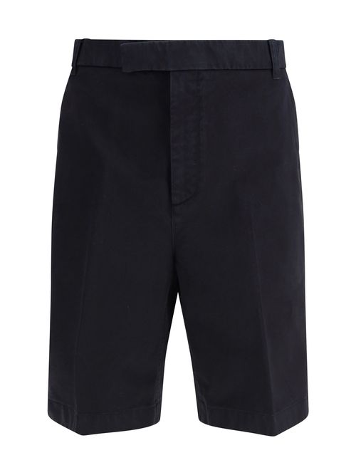 Typewriter Cloth Utility Chino Shorts — Navy