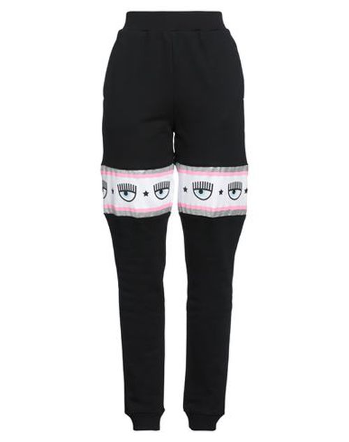 Woman Pants Black Size M Cotton, Elastane