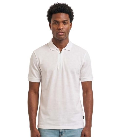 White Shirt Collar Polos