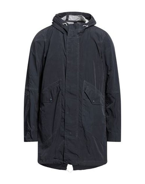 Man Overcoat & Trench Coat Midnight blue Size XL Polyethylene, Nylon