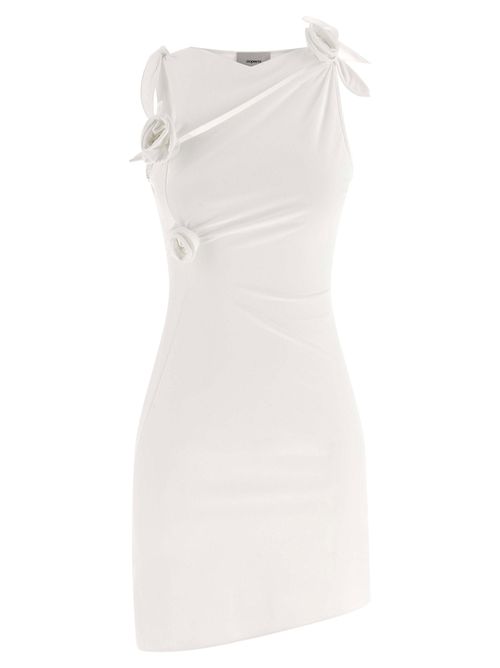 Asymmetric Flower Dress