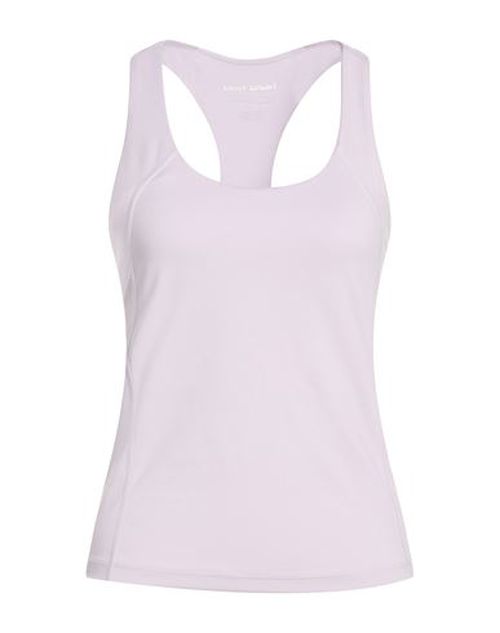 Woman Tank top Lilac Size L Polyester, Elastane