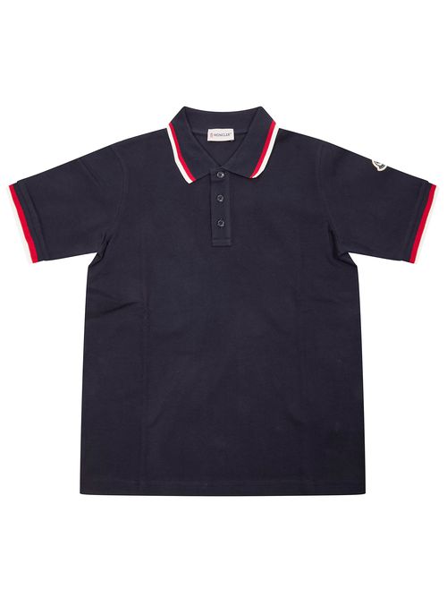 Kids Short Sleeve Polo with Contrast Trim