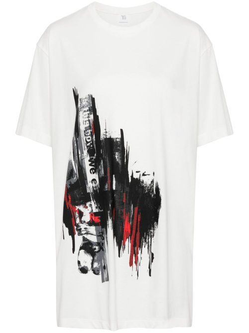 Graphic print T-shirt - White