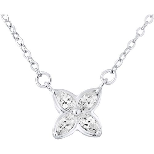 Lova - Lola Van Der Keen Womens Necklace - Like a Star Collection Silver Sterling - One Size