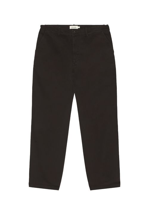 FRAME Cotton Chino Pant in Chocolate