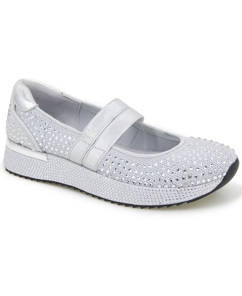 Women's Cameron Sport Ballet Sneakers - Light Grey Knit