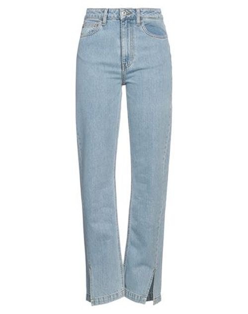 Les Coyotes De Paris Woman Jeans Blue Size 26 Cotton, Recycled cotton