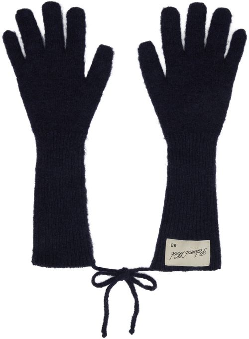 Paloma Wool Navy Peter Gloves