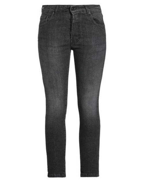 Contemporary Woman Jeans Black Size 33 Cotton, Elastane