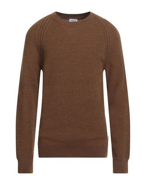 Man Sweater Camel Size L Wool, Acrylic