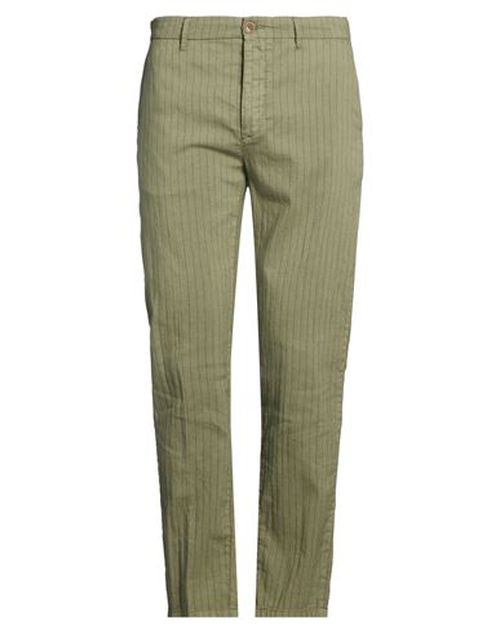 Man Pants Military green Size 32 Cotton, Linen, PES