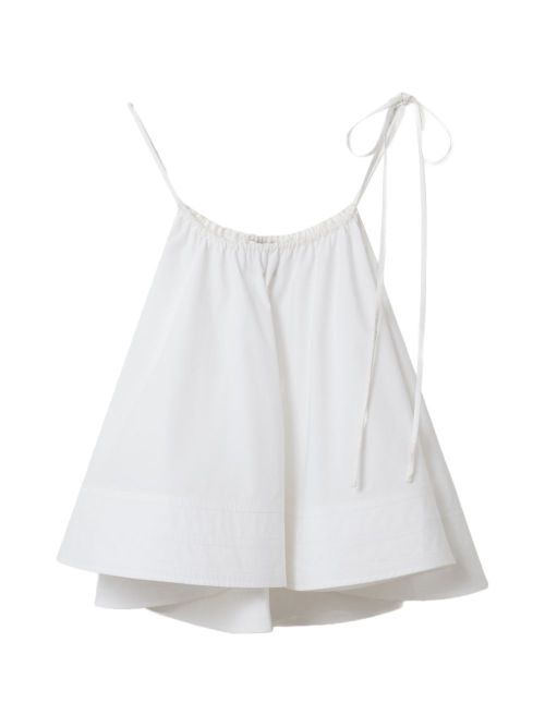 Cotton ruffled top