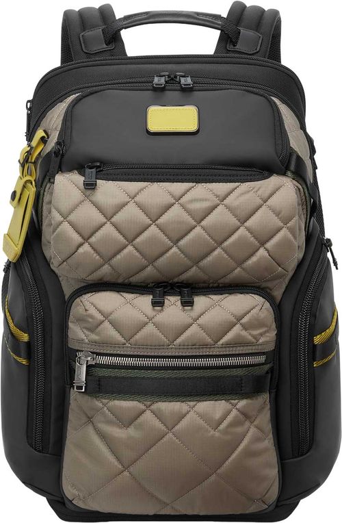 Alpha Bravo Nomadic Backpack in Taupe Multi