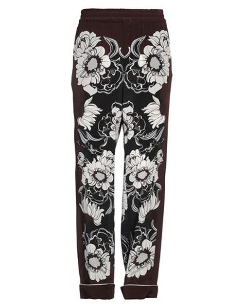 Man Pants Dark brown Size 30 Silk
