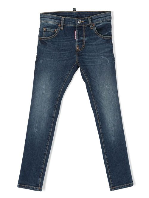 Low-rise skinny jeans - Blue