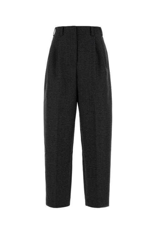 Charcoal Wool Pant