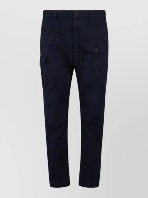 Dsquared2 - cargo trousers belt loops buttoned pocket