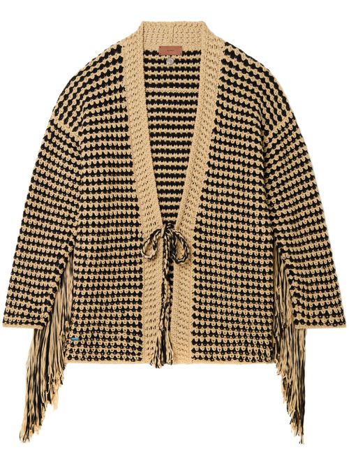 Tropical Shadow cardigan - Yellow