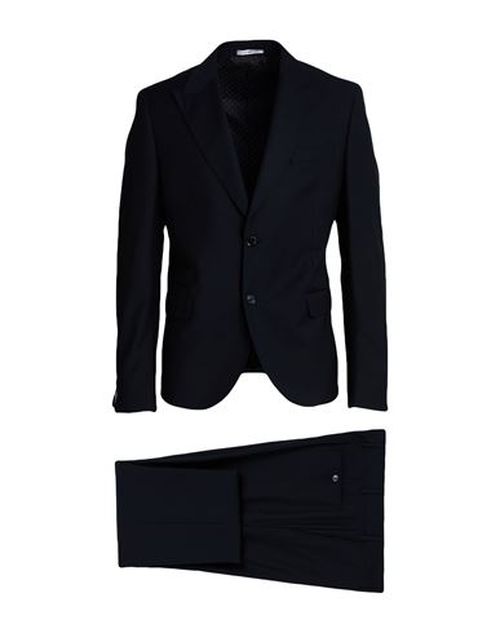 Man Suit Midnight blue Size 42 Polyester, Viscose