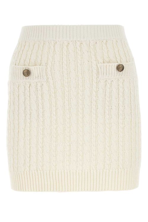 Gonna Mini Skirt — Beige