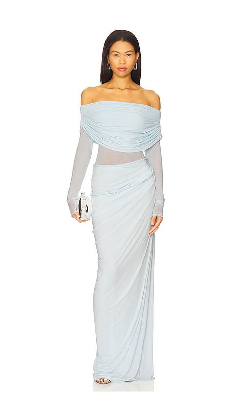 Deme by Gabriella Bella Gown in Baby Blue.  XL. Also in L, M