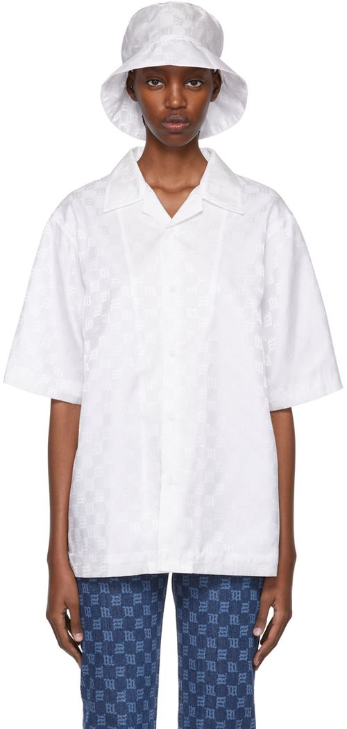 White nylon shirt