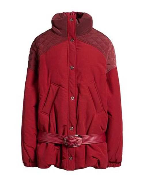 Woman Jacket Burgundy Size 0 Polyamide, Cotton