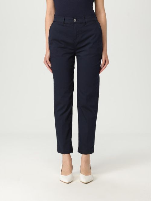 Pants LIU JO Woman color Blue