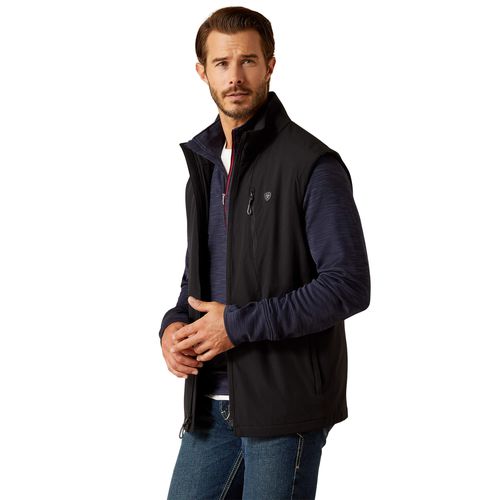Men's Rion StretchShell Insulated Gilet Long Sleeve in Black, Size X-Large, by