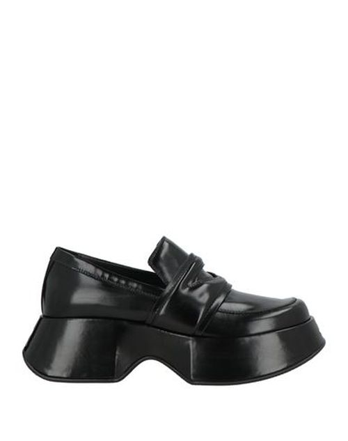 Vic Matiē Woman Loafers Black Size 10 Leather