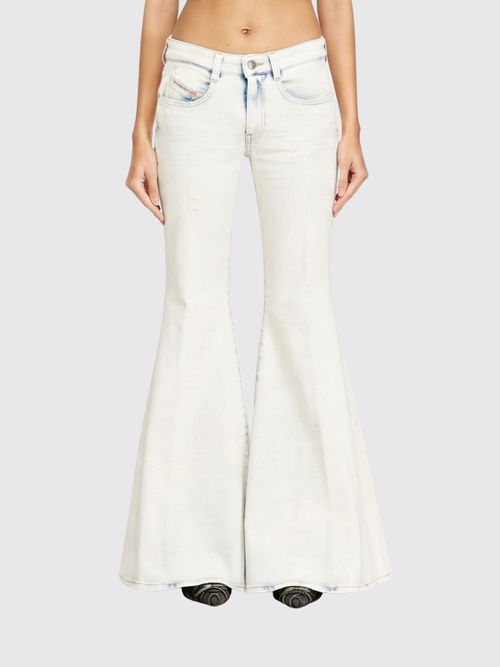 Jeans Woman color Gnawed Blue