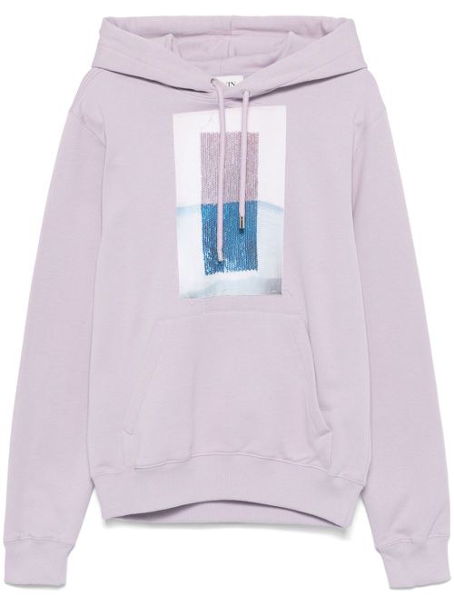 Classic Archive-print hoodie - Purple